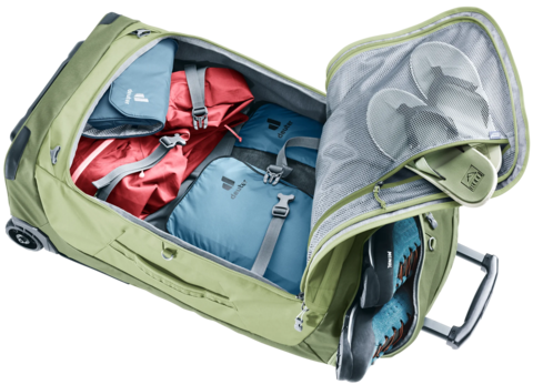 Картинка сумка на колесах Deuter Duffel Pro Movo 60 Black - 15