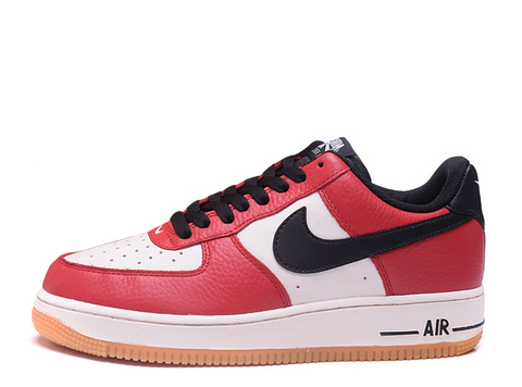 Air force low chicago white black red sales