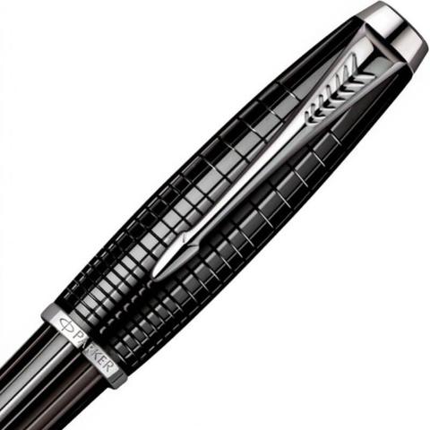 Ручка 5th mode Parker Urban Premium F204, Ebony Metal Chiselled CT (S0976050)