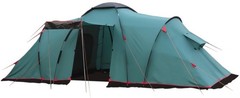 Палатка кемпинговая Tramp Brest 9 (V2), зеленый