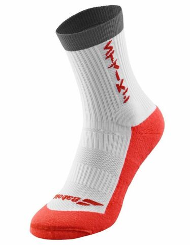 Теннисные носки Babolat Pro 360 Men 1P - white/strike red