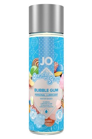 Смазка на водной основе Candy Shop Bubblegum с ароматом жвачки - 60 мл. - System JO JO H2O Flavors JO10632