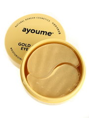 Гидрогелевые патчи для глаз Ayoume GOLD+SNAIL омолаживающие с золотом и улиточным муцином 60 шт