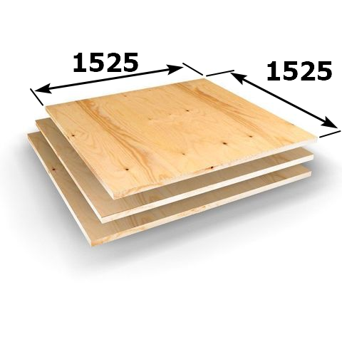 Фанера фк ш2. Фанера ФК 1525х1525х4мм.