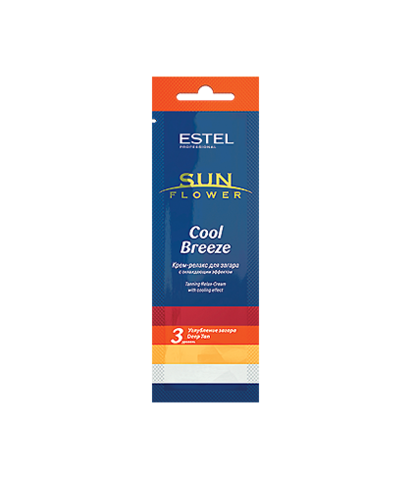 ESTEL SUN FLOWER Крем-релакс для загара Cool Breeze, 15 мл