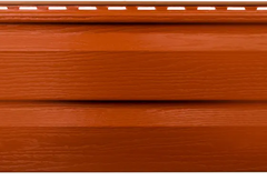 Сайдинг виниловый Альта-Профиль Корабельный брус Канада+ Премиум Кирпичный 3660х230 мм