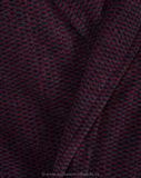 Бордовый теплый мужской халат B&B