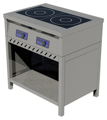 Индукционная плита ЦМИ ПИ-2 (гориз/закрытая)