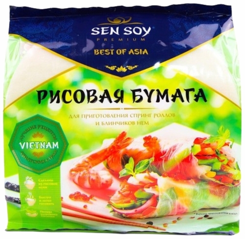 Рисовая бумага СЭН СОЙ 100 г РОССИЯ