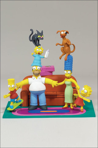 The Simpsons Boxed Set: Family Couch Gag