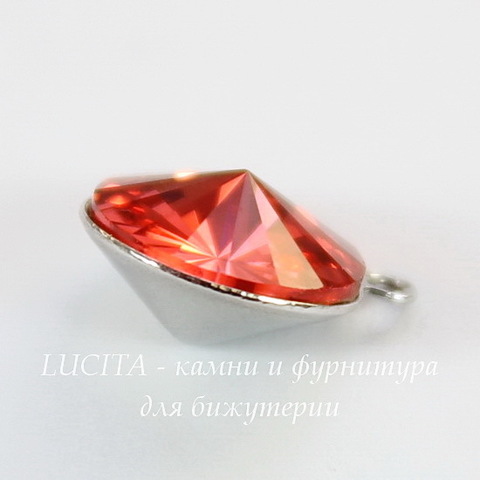 Сеттинг - основа - подвеска для страза 8 мм (цвет - платина) (191)