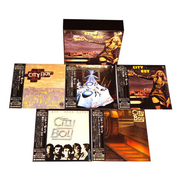 City boy. Genesis Box Mini LP Japan.