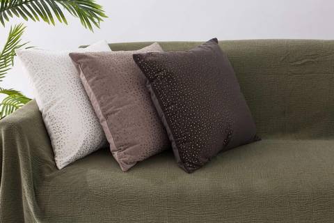 Наволочка 45х45 Sofi De MarkO Кристал бордо