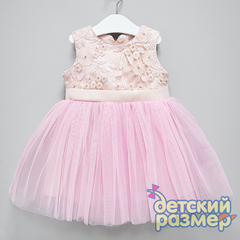 Платье (кружево, бант)