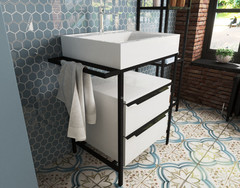 Комплект мебели Comfort Loft напольный 2 ящика с ручками