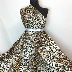 Ткань вискоза леопард 3119