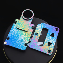 Anodized Titanium Inner Plate by YEC Studio