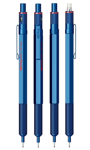 Карандаш механический Rotring 600 Metal Blue, 0,7 mm (2114267)