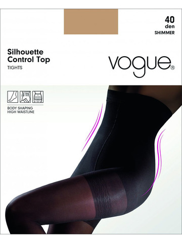 Колготки Silhouette Control Top 40 Vogue