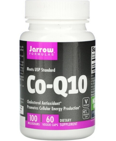 Jarrow formulas, коэнзим Q10, 100 мг, 60 растительных капсул