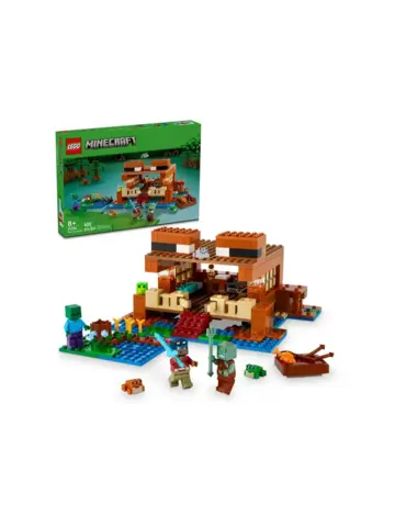 Конструктор Minecraft 21256 The Frog House Дом лягушки