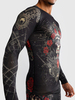 Рашгард Venum Santa Muerte 5.0 Deep Black/Gold L/L