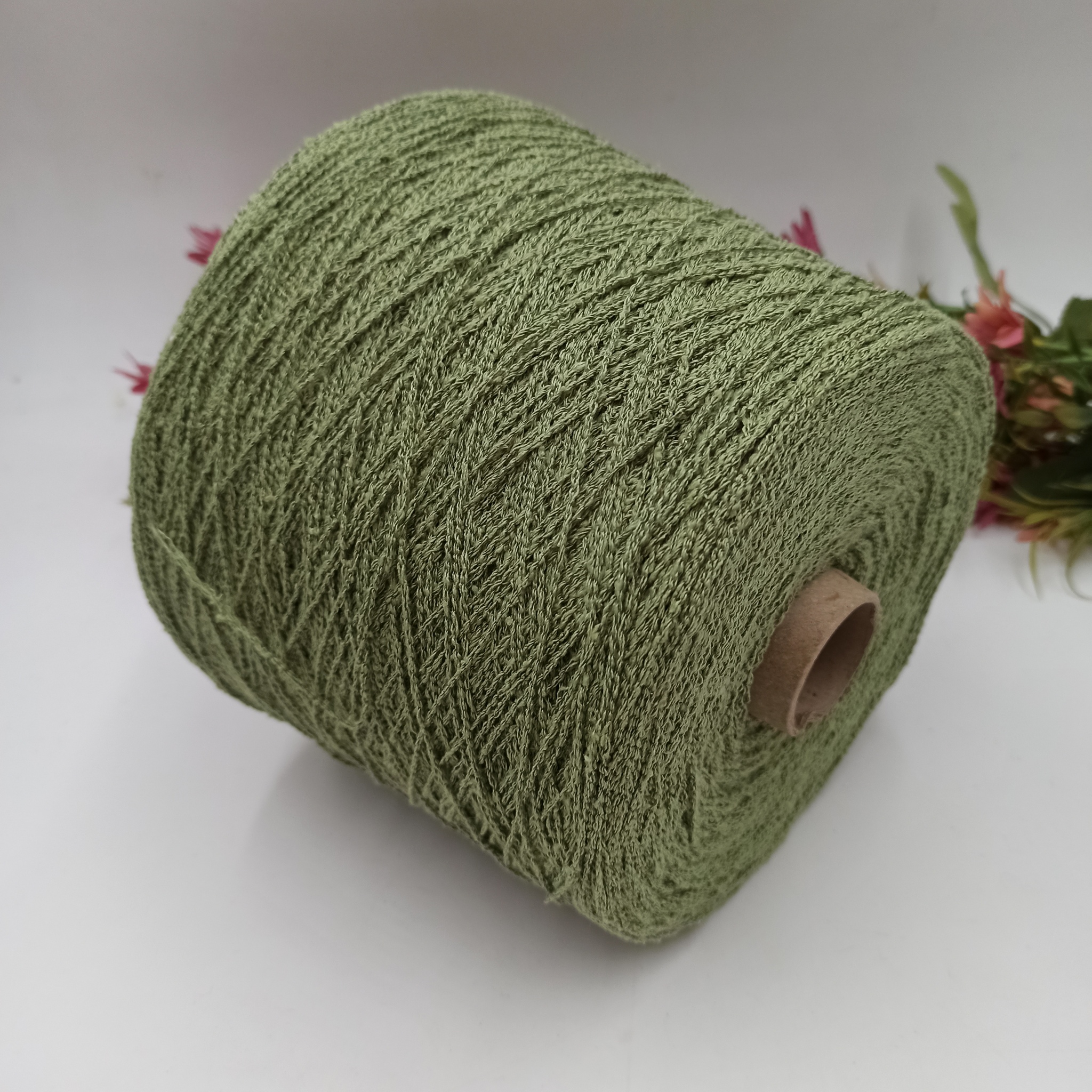 Буретный шелк Bourette Extra Filaty Buratti 470м/100гр Папоротник 01
