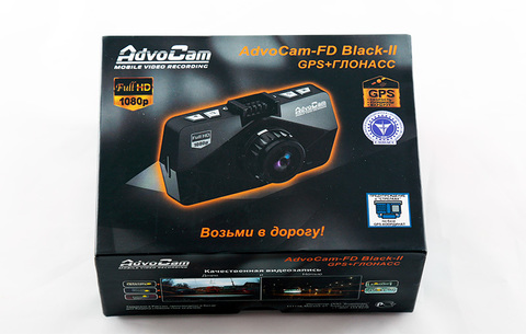 Видеорегистратор AdvoCam-FD Black-II GPS+ГЛОНАСС