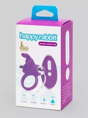 Лиловое виброкольцо с пультом ДУ Remote Control Cock Ring - 