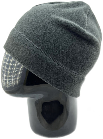 Картинка шапка Skully Wear Elastic Fleece Hat dark grey - 6