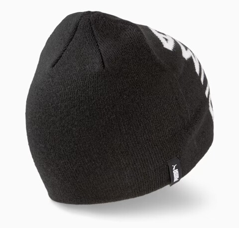 Шапка Puma Ess Classic Cuffless Beanie Jr Puma Blac