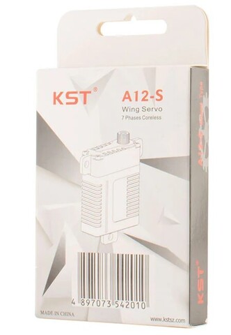 Сервопривод KST A12-S HV (13.5 кг/см, 0.08 сек/60°, 32 г)