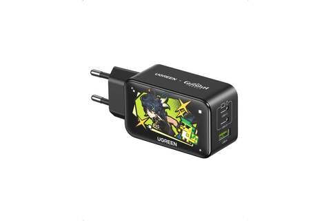 Зарядное устройство  UGREEN Nexode Genshin Impact USB-A+2*USB-C GaN Tech Fast Charger EU 65W