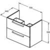 Тумба под раковину 70 см Ideal Standard Tempo E0537TI