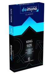 Презервативы увеличенного размера DOMINO Classic King size - 6 шт. - 