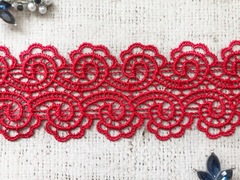 Кружево плетеное, ш. 5 см