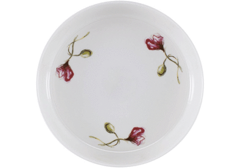 Тарелка Eden красная, 25см