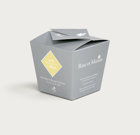 Ароматическая свеча 200г Rose et Marius Eau Ensolleillee de Rose