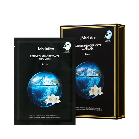 Тонизирующая тканевая маска с экстрактом камелии JMsolution Camellia Glacier Water Iceland Mask