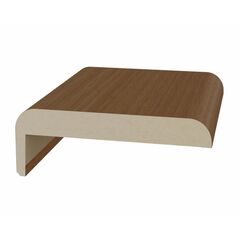 Наличник телескопический 75х10х2150мм экошпон Орех