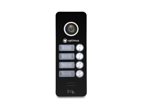 Вызывная панель Optimus DSH-1080/4 (черный)