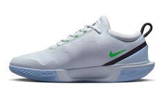 Теннисные кроссовки Nike Zoom Court Pro Clay - football grey/green strike/gridiron