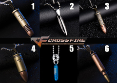 Cross Fire Pendant Necklace v2