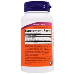 Now Foods, Лютеин, двойной концентрации, 90 растительных капсул