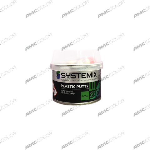 SYSTEMIX Шпатлевка Plastic putty по пластику 0,2кг