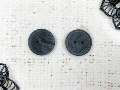 Пуговицы, d 1,8 см, графит