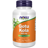 Готу кола 450 мг, Gotu Kola Now Foods, 100 вегетарианских капсул 1