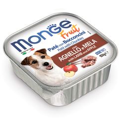 Monge Dog Fruit консервы для собак (ягненок с яблоком) 100г