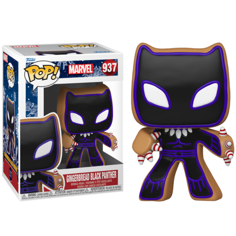 Фигурка Funko POP! Marvel: Gingerbread Black Panther (937)