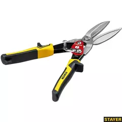 STAYER Cobra, 290 мм, прямые удлинённые ножницы по металлу (23055-29)